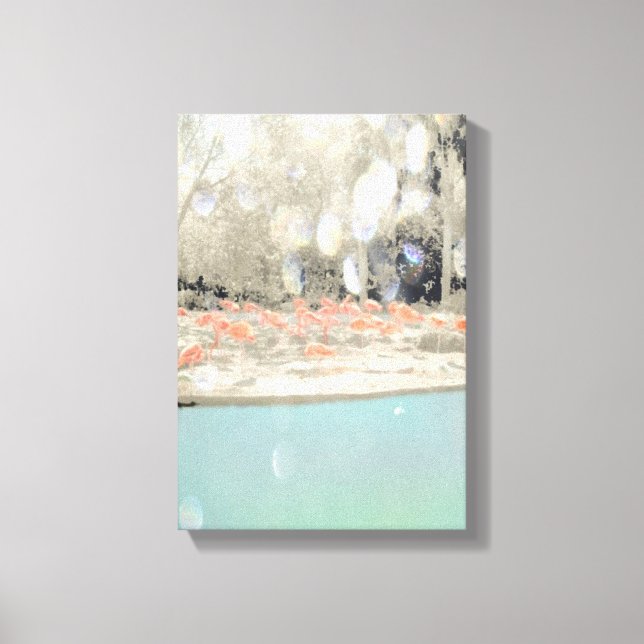 Flamingo Canvas Art (Front)