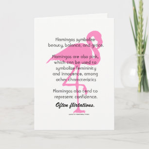 Flamingo Card