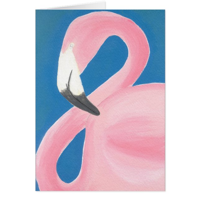 flamingo card (Front)