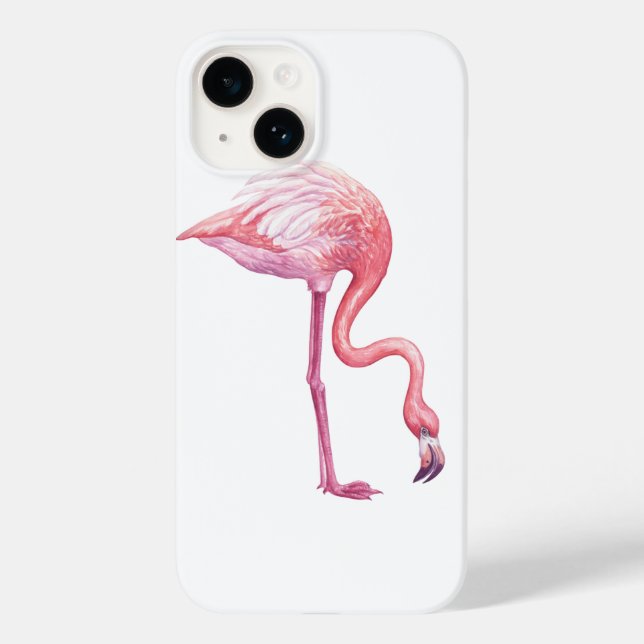 Flamingo Case-Mate iPhone Case (Back)
