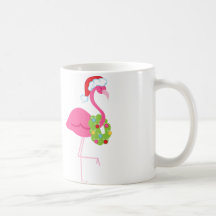 Flamingo Christmas Mug