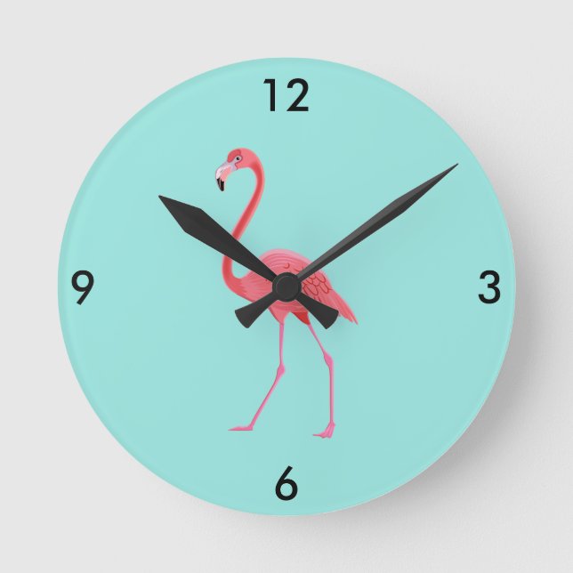 Flamingo Clock (Front)