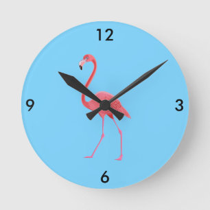 Flamingo Clock