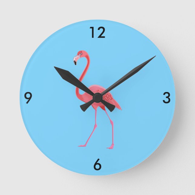 Flamingo Clock (Front)