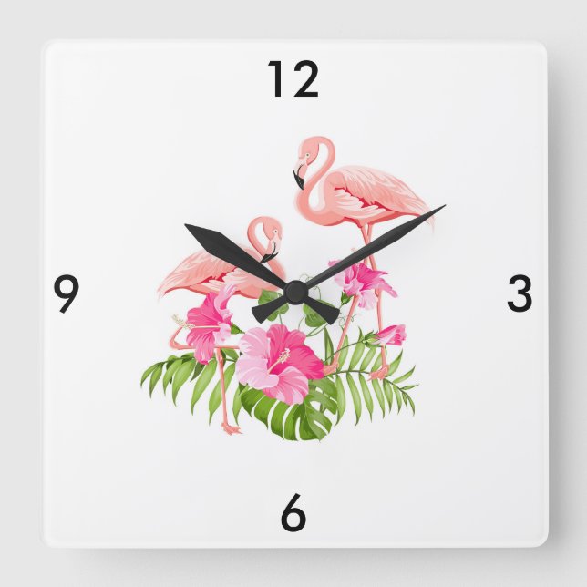 Flamingo Clock (Front)