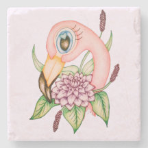 Flamingo coaster