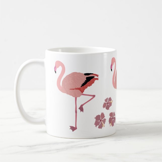 Flamingo Coffee Mug (Left)