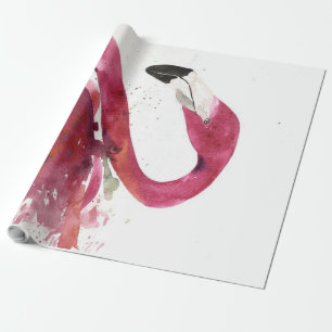 Flamingo   Cute Watercolor Flamingo Gifts Lover Wrapping Paper