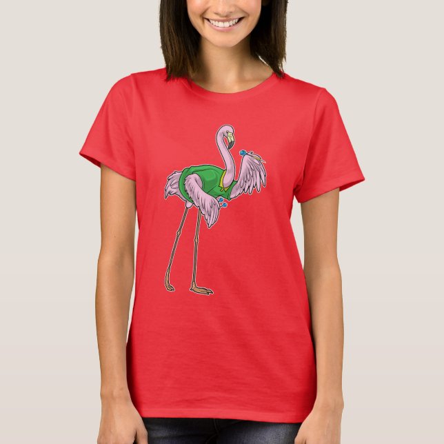 Flamingo Darts Dart T-Shirt (Front)