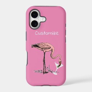 Flamingo Drinking Martini Thunder_Cove