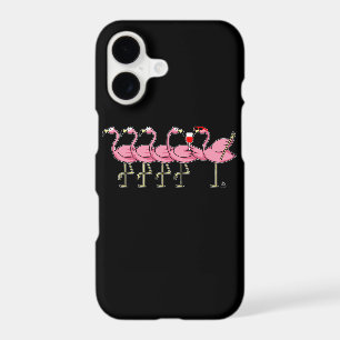 Flamingo drinking wine gift