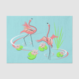 Flamingo Fandango Duo 2 tissue paper