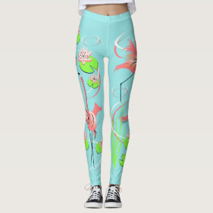 Flamingo Fandango Duo leggings