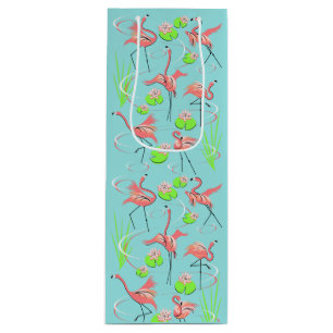 Flamingo Fandango gift bag wine