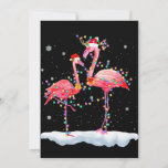 Flamingo | Flamingo Christmas Tree Santa Hat Xmas Holiday Card<br><div class="desc">Flamingo | Flamingo Christmas Tree Santa Hat Xmas</div>