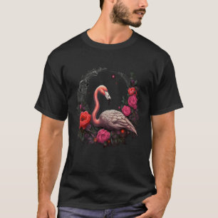Flamingo Flowers Bird Animal Flamingo 1 T-Shirt