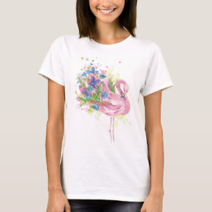 Flamingo flowers T-Shirt