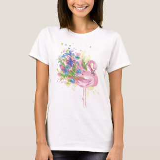 Flamingo flowers T-Shirt