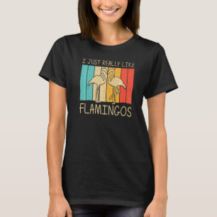 Flamingo For Men Women Pink Flamingos Vintage 70s T-Shirt