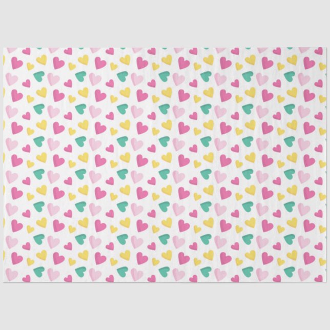 Flamingo Fun Design 7 Tissue Paper (Front)