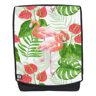 Flamingo garden backpack