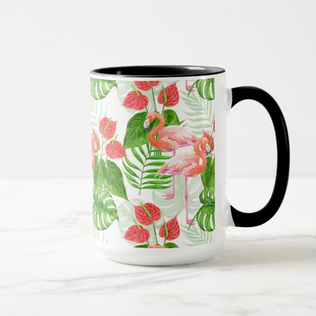 Flamingo garden mug (Right)
