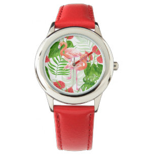 Flamingo garden watch