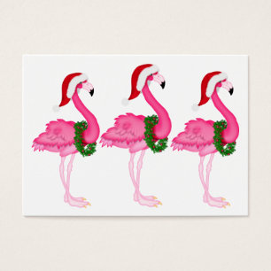 Flamingo Gift Enclosure Card / Tag