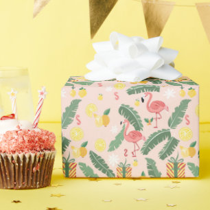 Flamingo & Gifts Summer Party Wrapping Paper