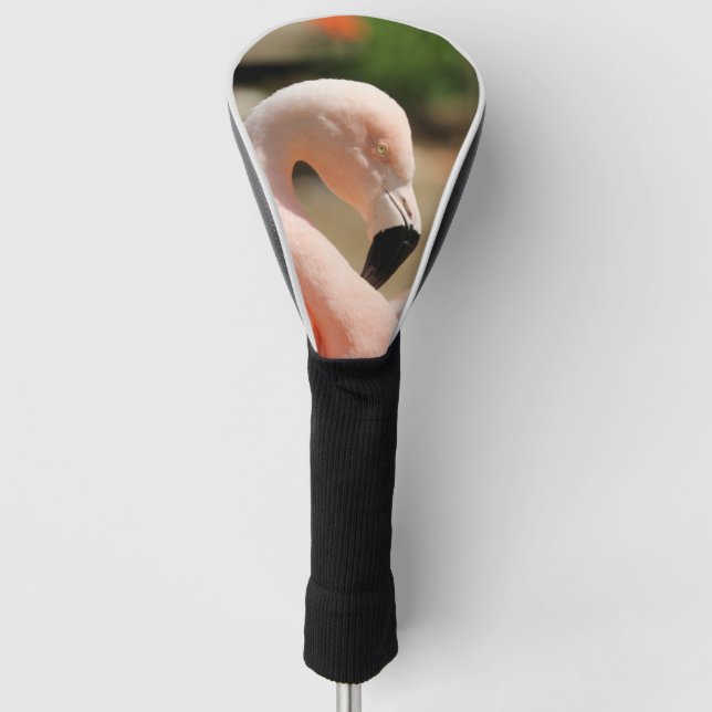 Flamingo Golf Head Cover (Front)