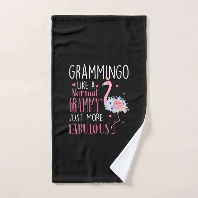 Flamingo Grammingo Like A (Serviette à main)