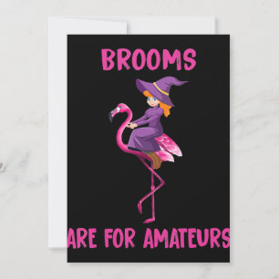 Flamingo   Halloween costume Flamingoween Holiday Card