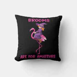 Flamingo   Halloween costume Flamingoween Throw Pillow