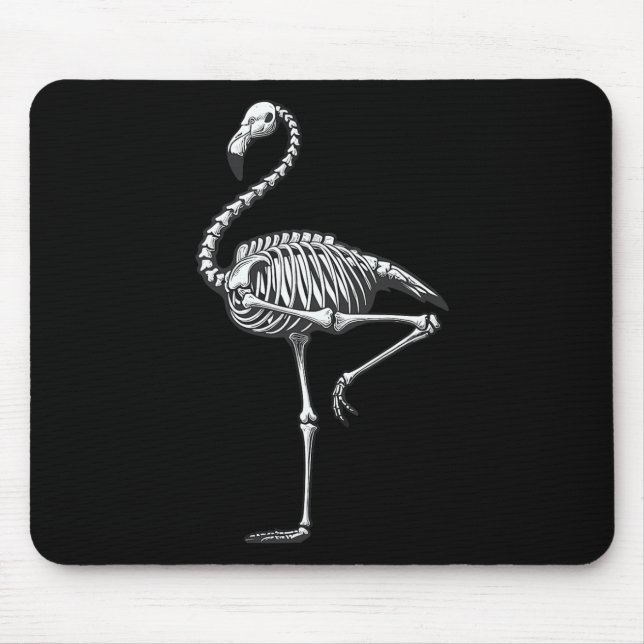 Flamingo Halloween  Mouse Pad (Front)