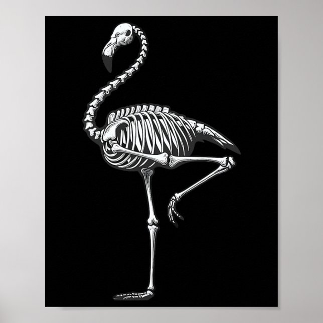 Flamingo Halloween  Poster (Front)