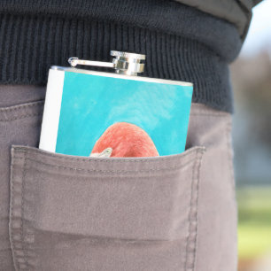 Flamingo Hip Flask