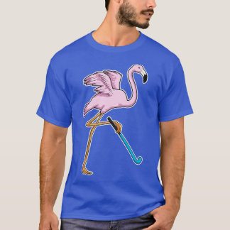 Flamingo Hockey Hockey bat T-Shirt