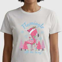 Flamingo Holiday Pink Christmas Fun