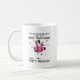 Flamingo I May Not Be Rick And Famous I’M A Breast Coffee Mug
