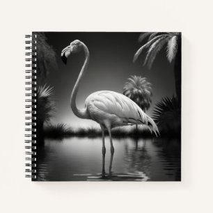 Flamingo in a Pool Notebook