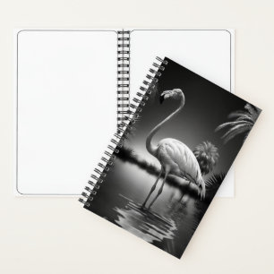 Flamingo in a Pool Notebook