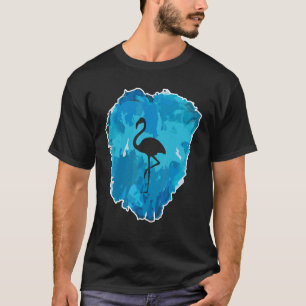 Flamingo In An Ice Block For Eternity T-Shirt