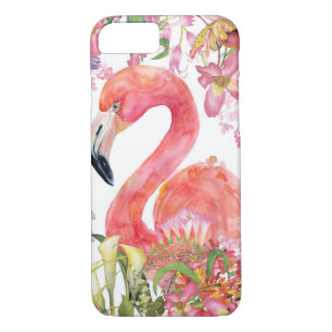 Flamingo in Flower Jungle - Summer Pattern Case-Mate iPhone Case