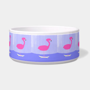 flamingo in the skateboard painting art