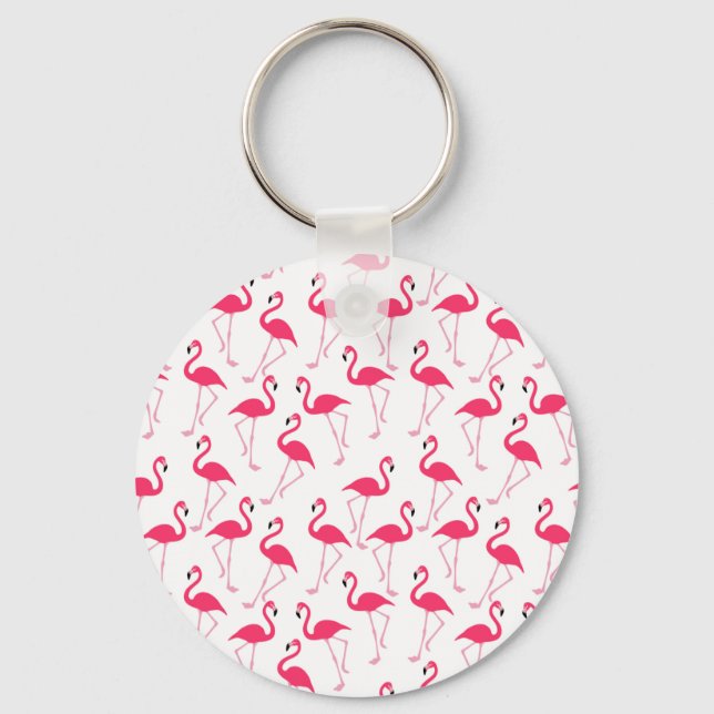 Flamingo Keychain (Front)