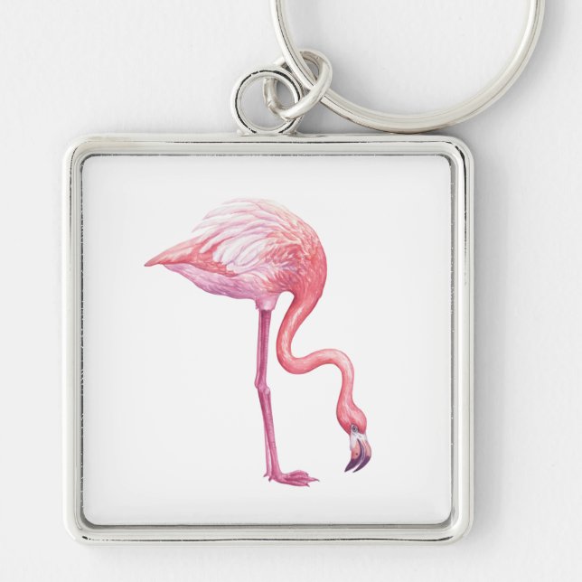 Flamingo Keychain (Front)
