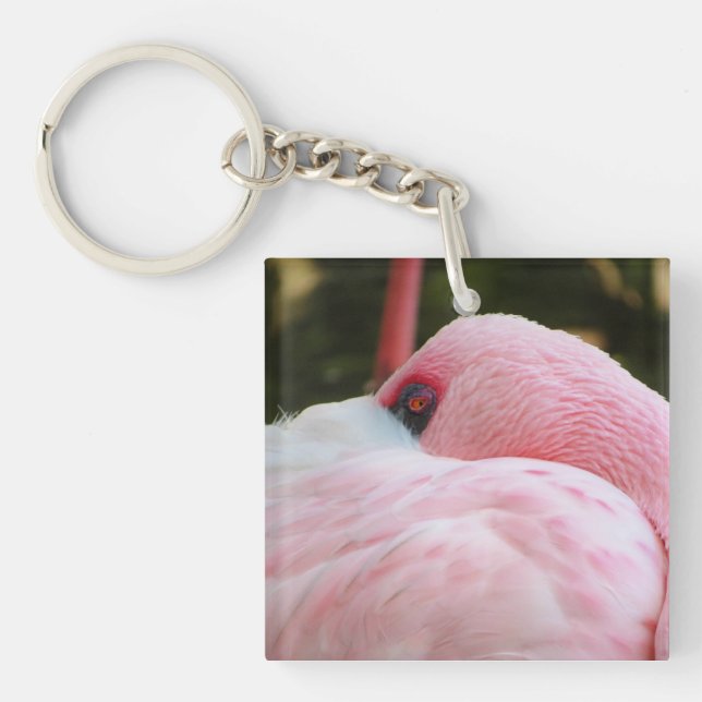 Flamingo  keychain (Front)