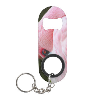Flamingo  keychain bottle opener