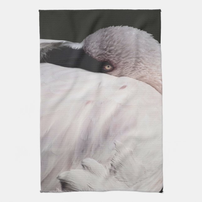 Flamingo Kitchen Towel (Vertical)