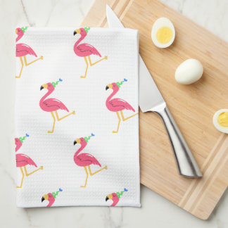 Flamingo Kitchen Towel